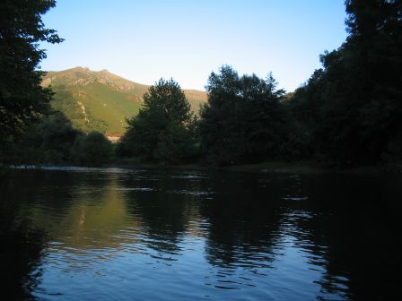 Coup du soir Bidarray Grande Nive Pays Basque