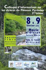 colloque oloron rivieres piemeont pyrénéen