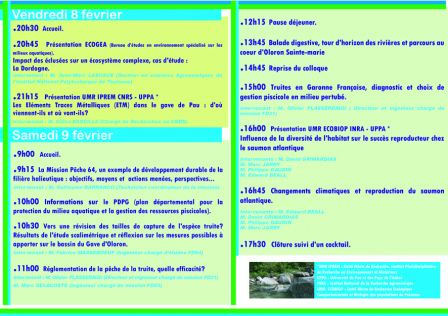 recto colloque information rivieres piemont pyrénéen oloron