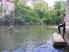 Partie de pêche à  la mouche sur le Gave d’Oloron