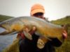 Nico de retour d’un trip pêche à  la mouche en Islande …