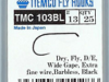 Montage de mouches : les hameçons Partridge FlashPoint Surehold Lightning Dry Barbless, alternative au Tiemco 103 BL